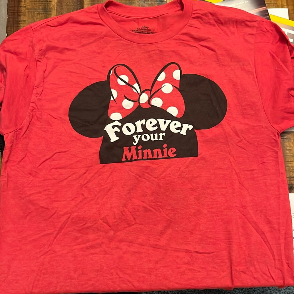 Forever your Minnie size XL shirt DISNEY